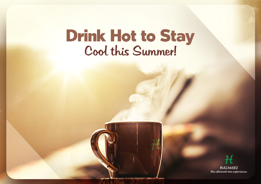 Drink Hot Tea to Stay Cool this Summer