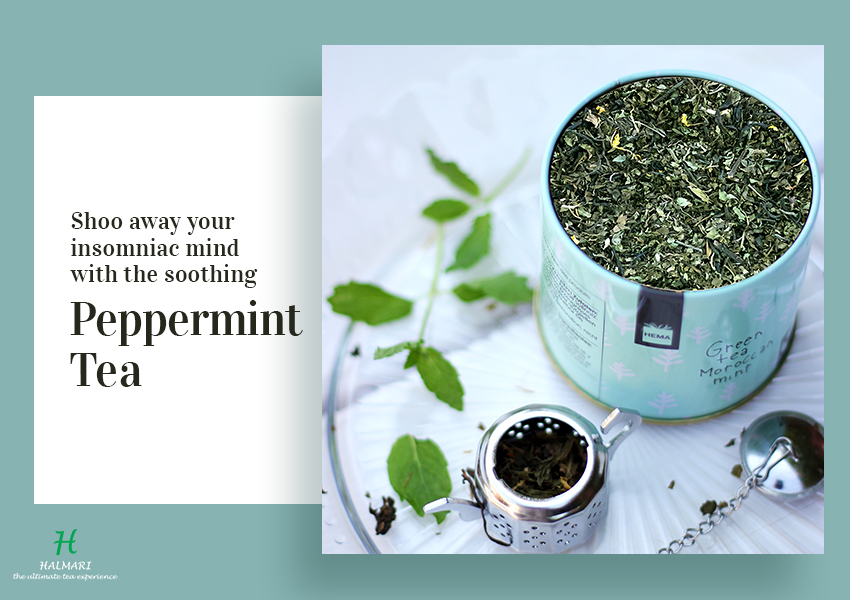 soothing peppermint tea