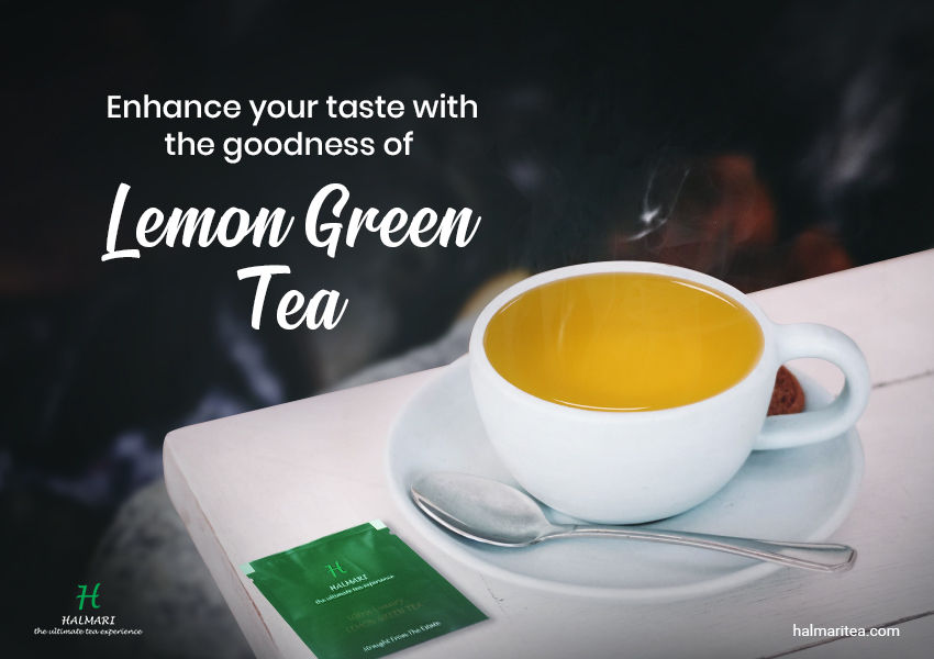 Enhance your taste with lemon green tea