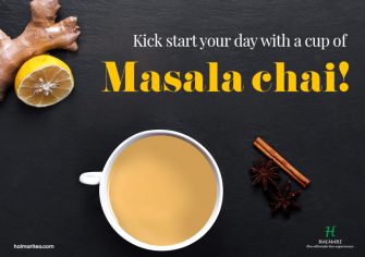 A Cup of Traditional Masala Chai in a Day, Keeps Stress at Bay!