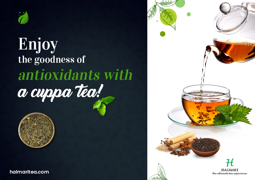 goodness of antioxidants with a cuppa tea