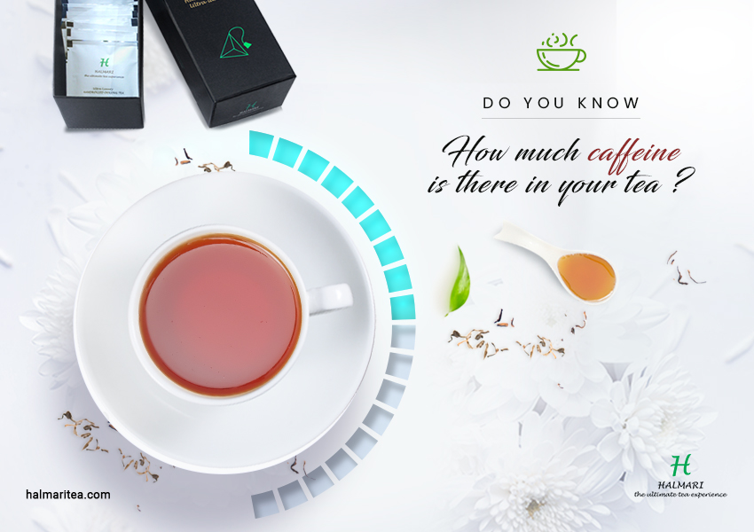 know how much caffeine is there in tea