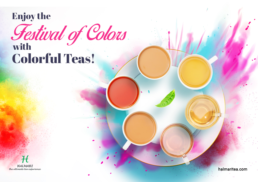 Enjoy the Festival of Colors with Colorful Teas