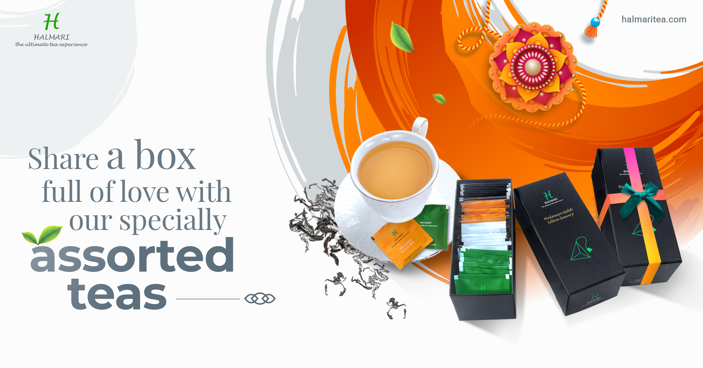 This Rakhi Surprise Your Siblings With An Assorted Exotic Tea Box