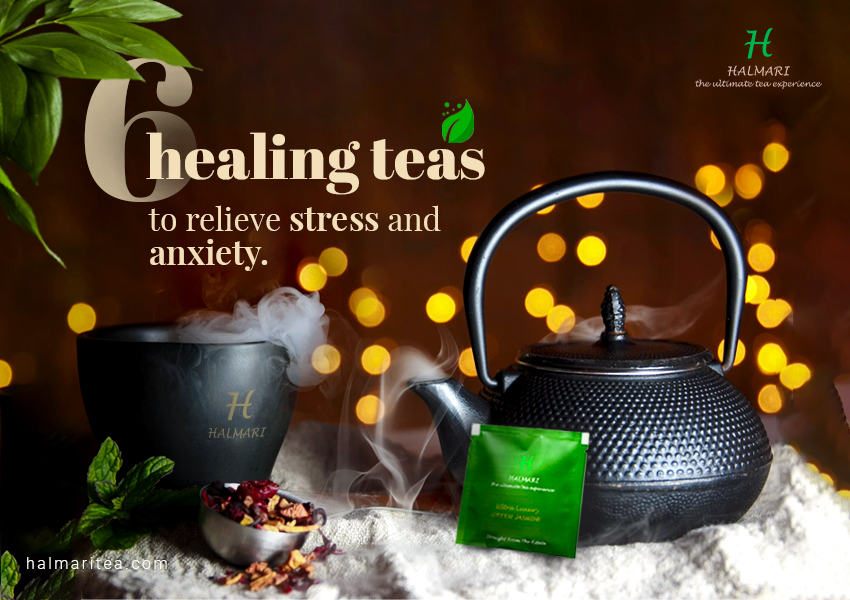 healing teas to relieve stress and anxiety