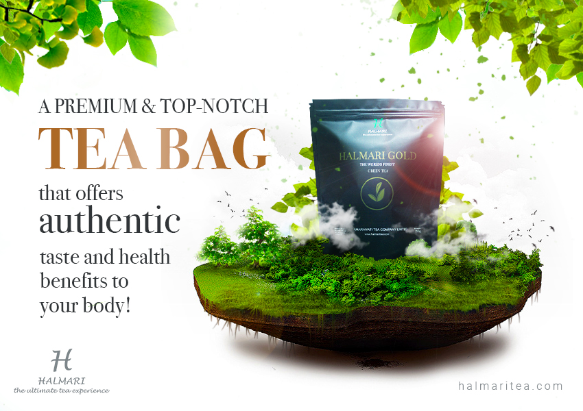 A premium and top-notch green tea bag that offers authentic taste and health benefits to your body!