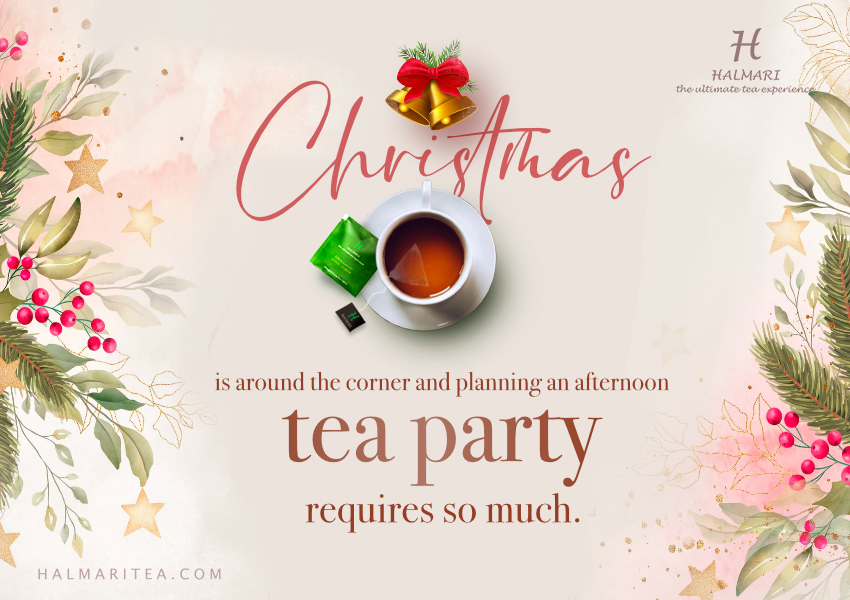Christmas Themed Afternoon Tea Party ideas | Halmari Tea