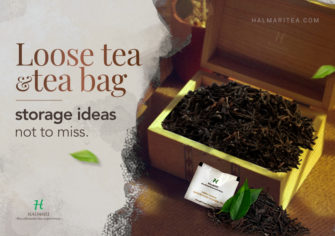 Tea storage Ideas for both tea bags and loose Tea