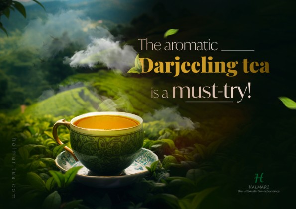 The aromatic Darjeeling tea is a must-try!