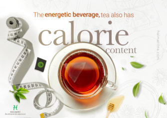 How many calories does a cup of tea have?