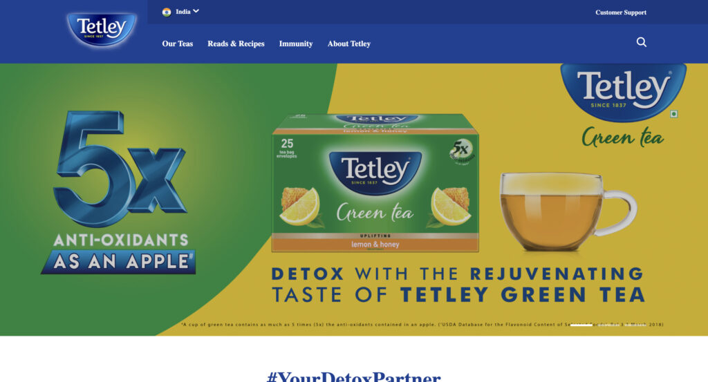 Tetley Green Tea