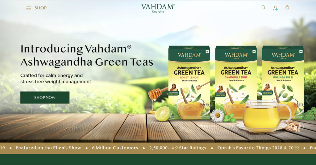 Vahdam Tea